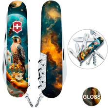 Складаний ніж Victorinox CLIMBER UKRAINE Сокіл-захисник
