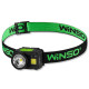 Ліхтар налобний Winso PRO 550Lm, 3W CREE XPG + COB, 1200mAh/3xAAA, Zoom, Sensor White/Red