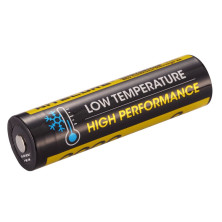 Акумулятор літієвий Li-Ion 18650 Nitecore NL1829LTHP 3.6 V 8А, 2900mAh, -40°C, захищений