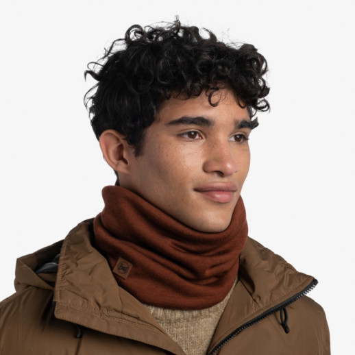 Шарф-труба Buff Heavyweight Merino Wool solid senna