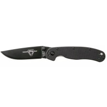 Ніж Ontario Knife RAT II Folder black AUS-8 BB Black