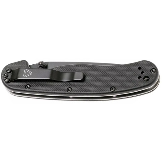 Ніж Ontario Knife RAT II Folder black AUS-8 BB Black