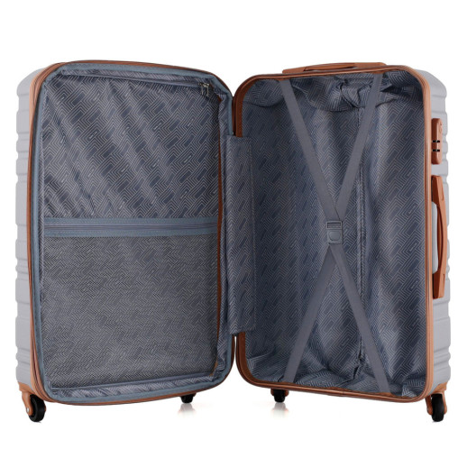 Валіза Semi Line 24" (M) Light Grey (T5715-2)