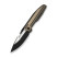 Ніж складаний туристичний Weknife Reveille (9.7 см) Bohler M390 / Titanium бронзовий