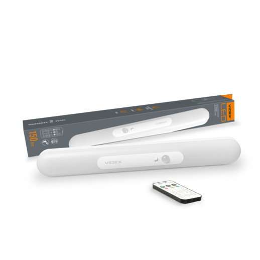 Світильник акумуляторний з датчиком руху VIDEX VL-NL013W-SR
