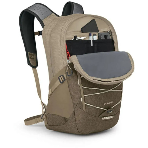 Рюкзак Osprey Quasar 26 alpaca tan/latte brown heather - O/S - коричневий