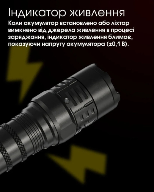Ліхтар Nitecore P23i (Luminus SFT-70 LED, 3000 люмен)