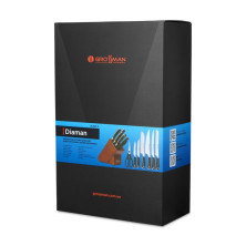 Набір ножів кухонних Grossman SL2526P-Diaman