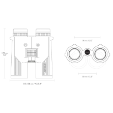 Бінокль Hawke Frontier LRF Green 10x42 з дальноміром 2300 м