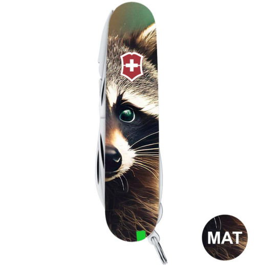 Складаний ніж Victorinox DELUXE TINKER ANIMAL Єнот