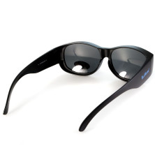 Окуляри BluWater OverBoard Polarized (gray) чорні