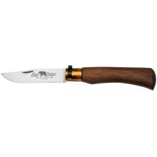 Ніж Old Bear Gift Box - Classic M, sheath in leather, walnut