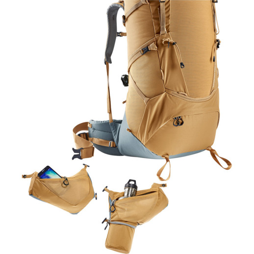 Рюкзак DEUTER Aircontact Core 60+10 колір 6318 almond-teal