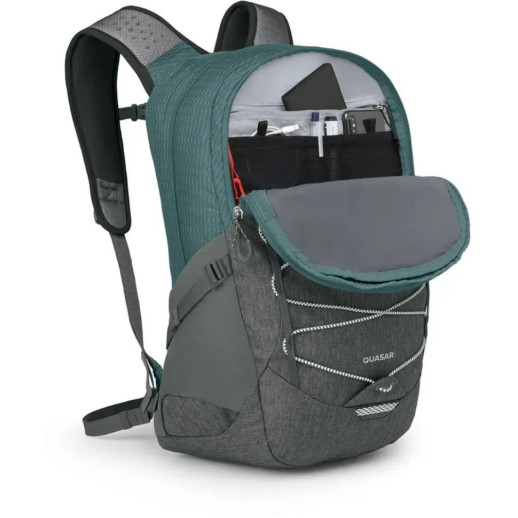Рюкзак Osprey Quasar 26 cascade blue/coal grey heather - O/S - бірюзовий/сірий