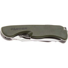 Ніж Partner HH032014110OL, olive, 9 інструментів