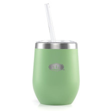 Термогорнятко з трубочкою GSI Outdoors Glacier Stainless Vacuum 12 fl.oz.Tumbler (зелене)