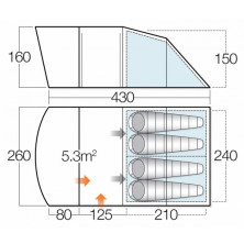 Намет Vango Opera 400