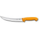 Ніж м'ясника Victorinox SWIBO 22см жовтий 5.8435.22