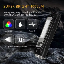 Ліхтар Sofirn IF23 4000 лм з RGB світлом та магнітом