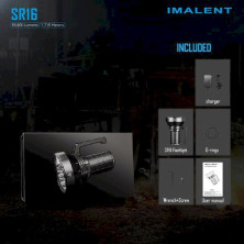 Ліхтар ручний надпотужний Imalent SR16 (55 000 лм), 6000K