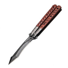 Ніж Boker Magnum Balisong Wood Tanto