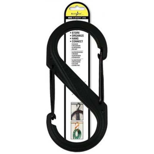 Карабін Nite ize PlasticCarbBlack SБП S10 NI678