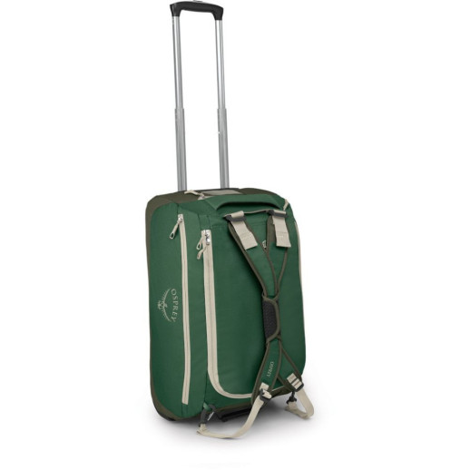 Сумка на колесах Osprey Daylite Carry-On Wheeled Duffel 40 green canopy/green creek - O/S - зелений