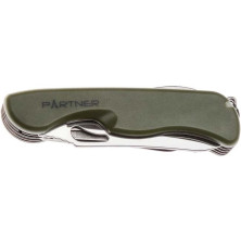 Ніж Partner HH042014110OL, olive, 10 інструментів