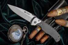 Ніж Kizlyar Supreme Prime сатин, сталь D2