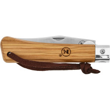 Ніж Main Knives Workers line Clip Point Oak Wood