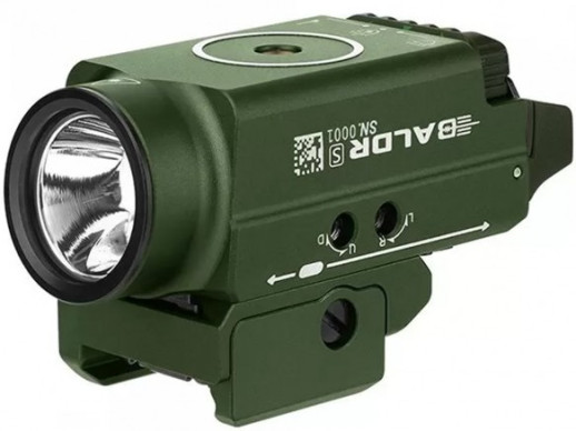 Ліхтар Olight Baldr S, green laser, od green