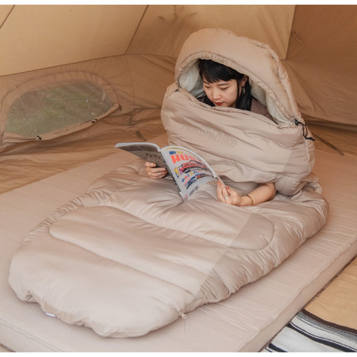 Спальний мішок овальний Naturehike PS300 CNK2350WS026, сірий