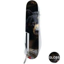 Складаний ніж Victorinox FIELDMASTER ANIMAL Чорний ведмідь