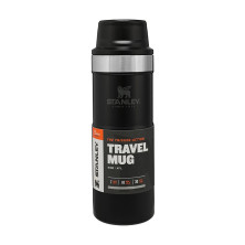 Термочашка Stanley Classic Trigger-action Matte Black 0.47 л