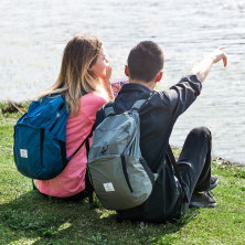 Рюкзак компактний Naturehike Ultralight NH17A017-B 22 л, чорний