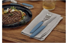 Набір посуду Victorinox Swiss Modern з 12 предметів Swiss Modern, Table Set Steak Knife, 12 Pieces, волошковий