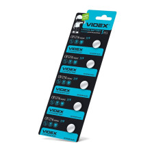Батарейки літієва Videx СR 1216 5pcs BLISTER CARD