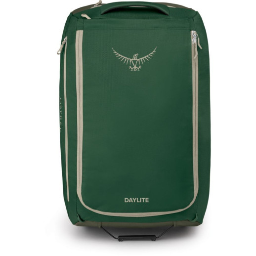 Сумка на колесах Osprey Daylite Wheeled Duffel 85 green canopy/green creek - O/S - зелений