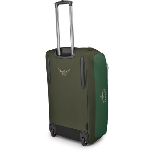 Сумка на колесах Osprey Daylite Wheeled Duffel 85 green canopy/green creek - O/S - зелений
