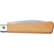 Ніж Main Knives Workers line Drop Point Beech Wood Light Brown