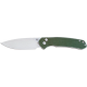 Ніж CJRB Pyrite AR-RPM9 Steel, Micarta od green