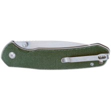 Ніж CJRB Pyrite AR-RPM9 Steel, Micarta od green
