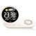 Годинник настільний Technoline WT427 Wireless Mobile Charging White (WT427)