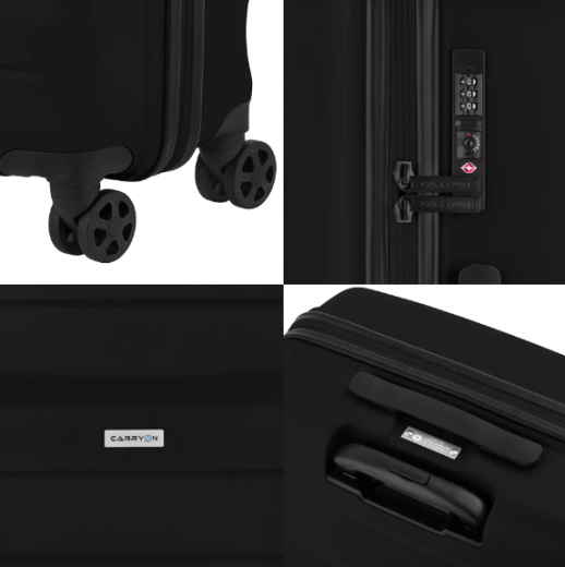 Валіза CarryOn Porter (M) Black (502442)