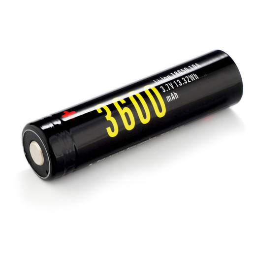 Акумулятор 18650 Li-Ion Soshine 18650USB-3.7-3600, microUSB, 3600mAh, 4.5A, 4.2/3.6/2.75V