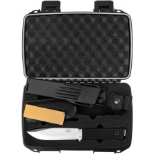 Набір Fallkniven Forest knife Pro Lam.CoS: ніж, кейс, точильний камінь, піхви, S1pro