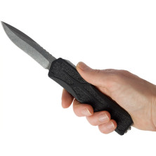 Ніж Heretic Colossus Drop Point Stonewash Black