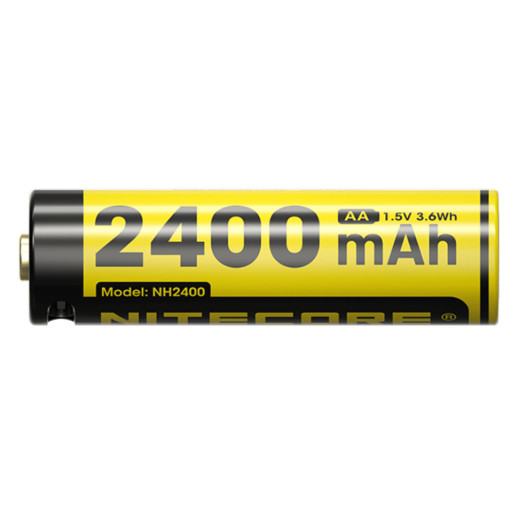 Акумулятор Li-Ion AA Nitecore NH2400 1,5V (2400 mAh, USB Type-C), захищений