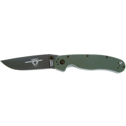 Ніж Ontario Knife RAT II Folder od green BB