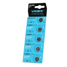 Батарейки літієва Videx СR 1220 5pcs BLISTER CARD